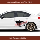 Car stickers 2x large vehicle lettering
